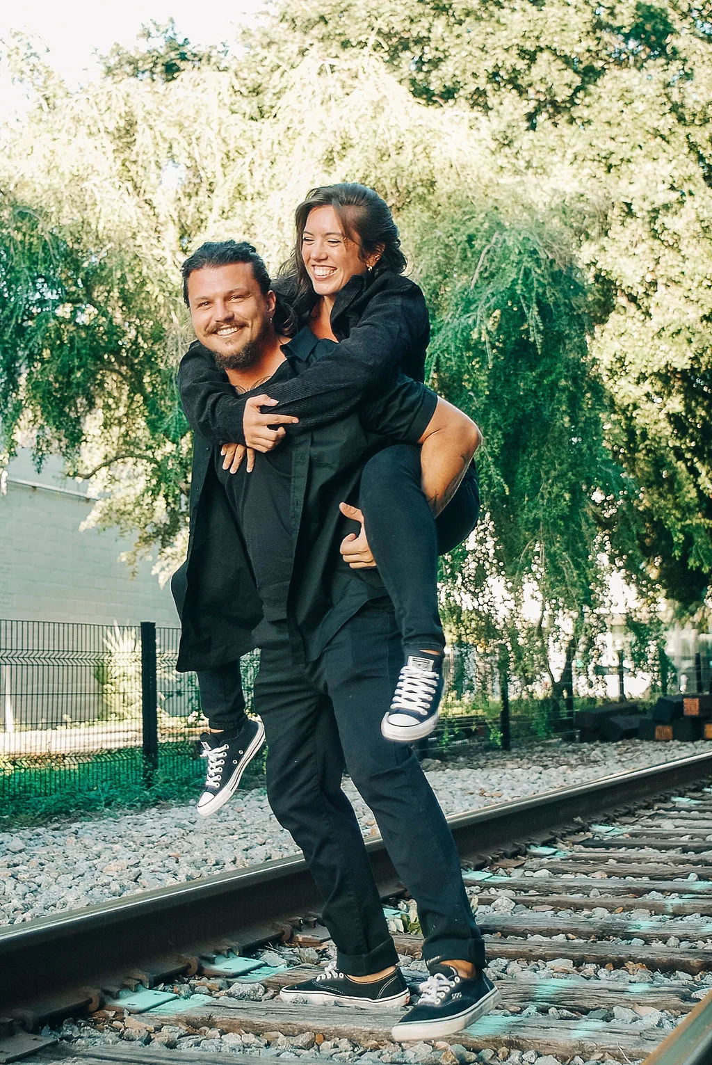 Real Ybor City couples portrait from 813 Portrait Tours