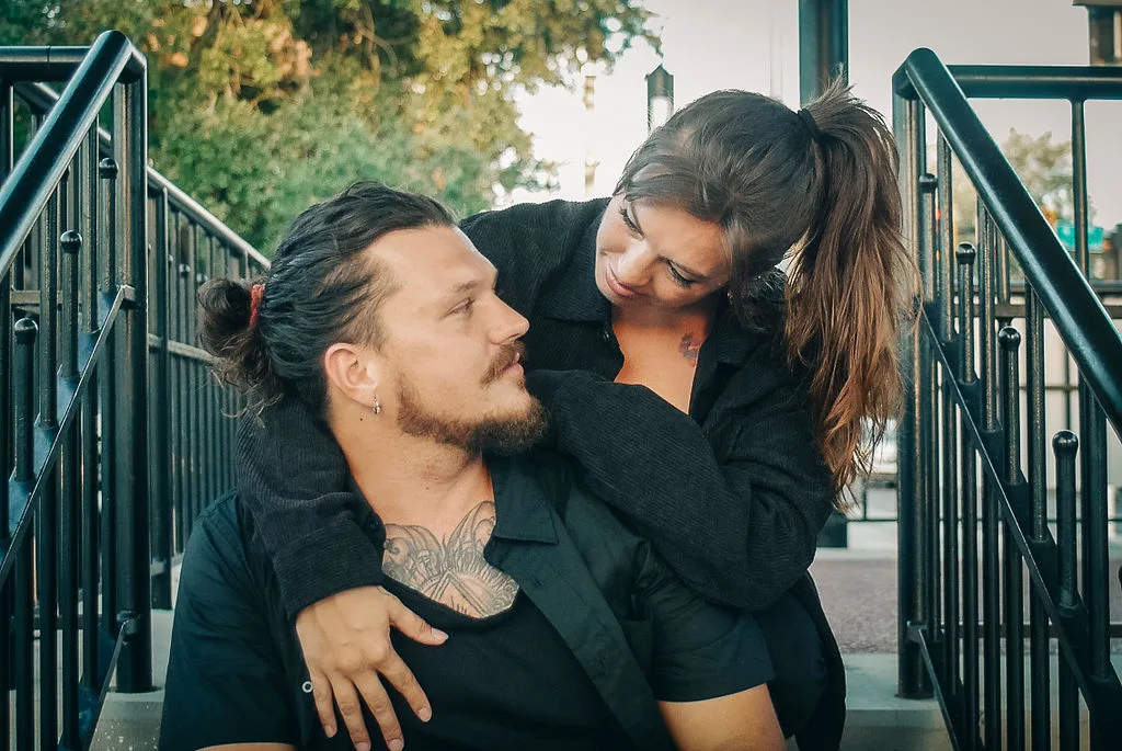 Authentic Ybor City couples portrait photographed by 813 Portrait Tours