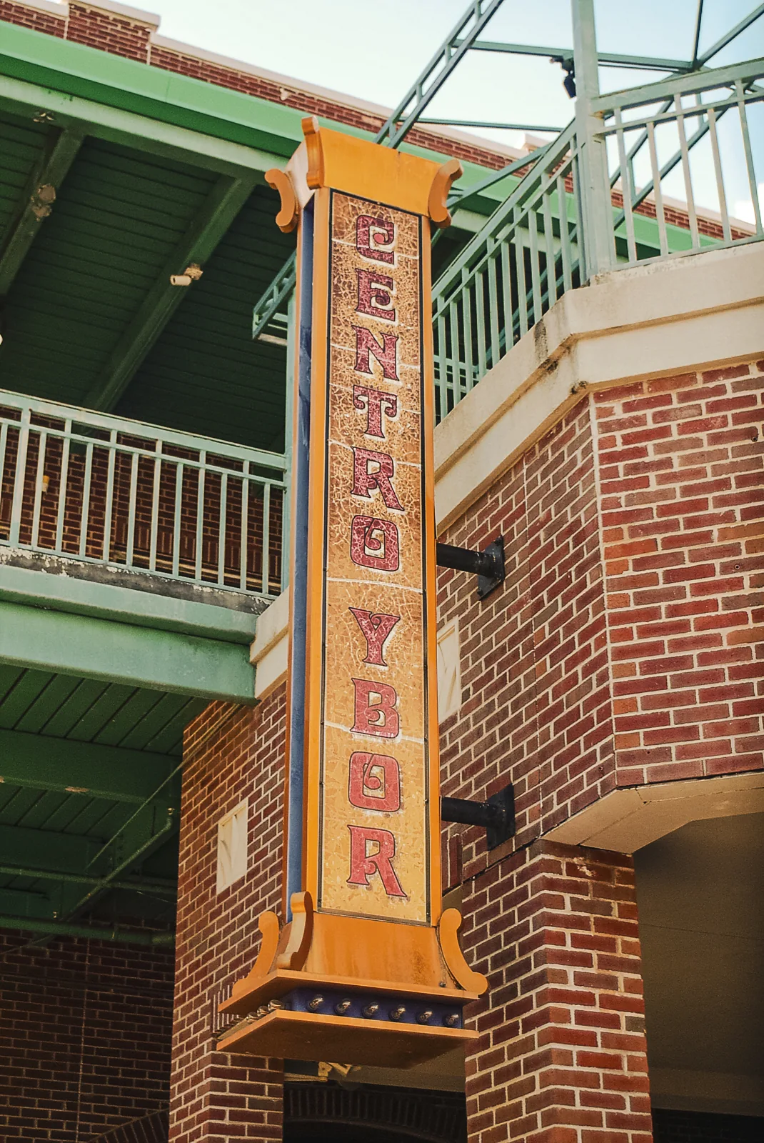 Architectural details around Centro Ybor