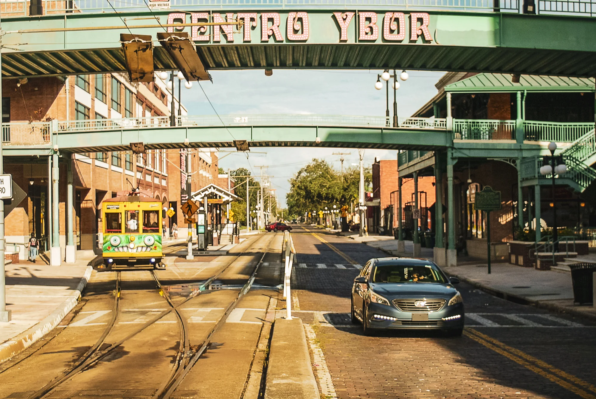 A second street photography view of historic Ybor City