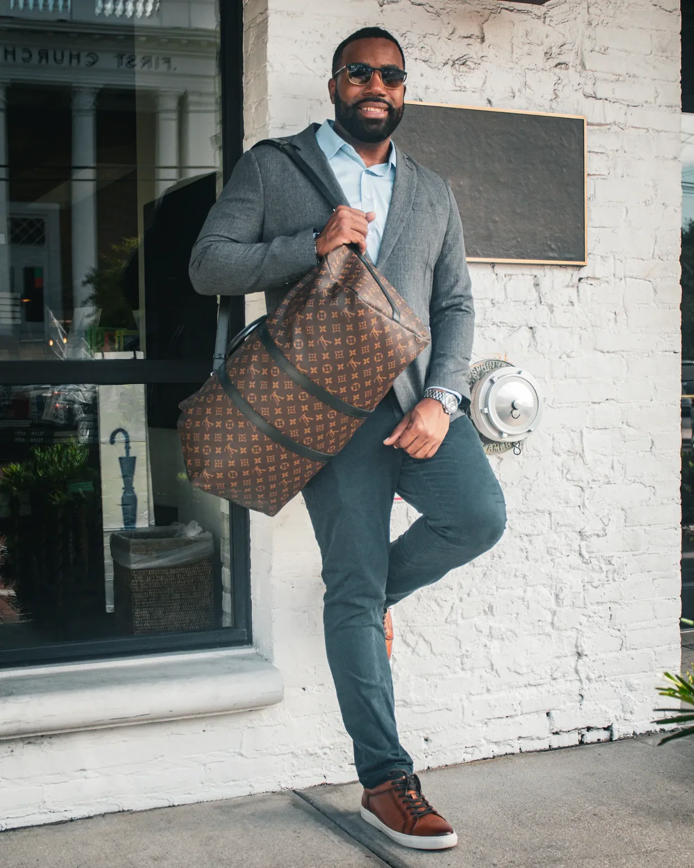 Solo lifestyle portrait in Ybor City