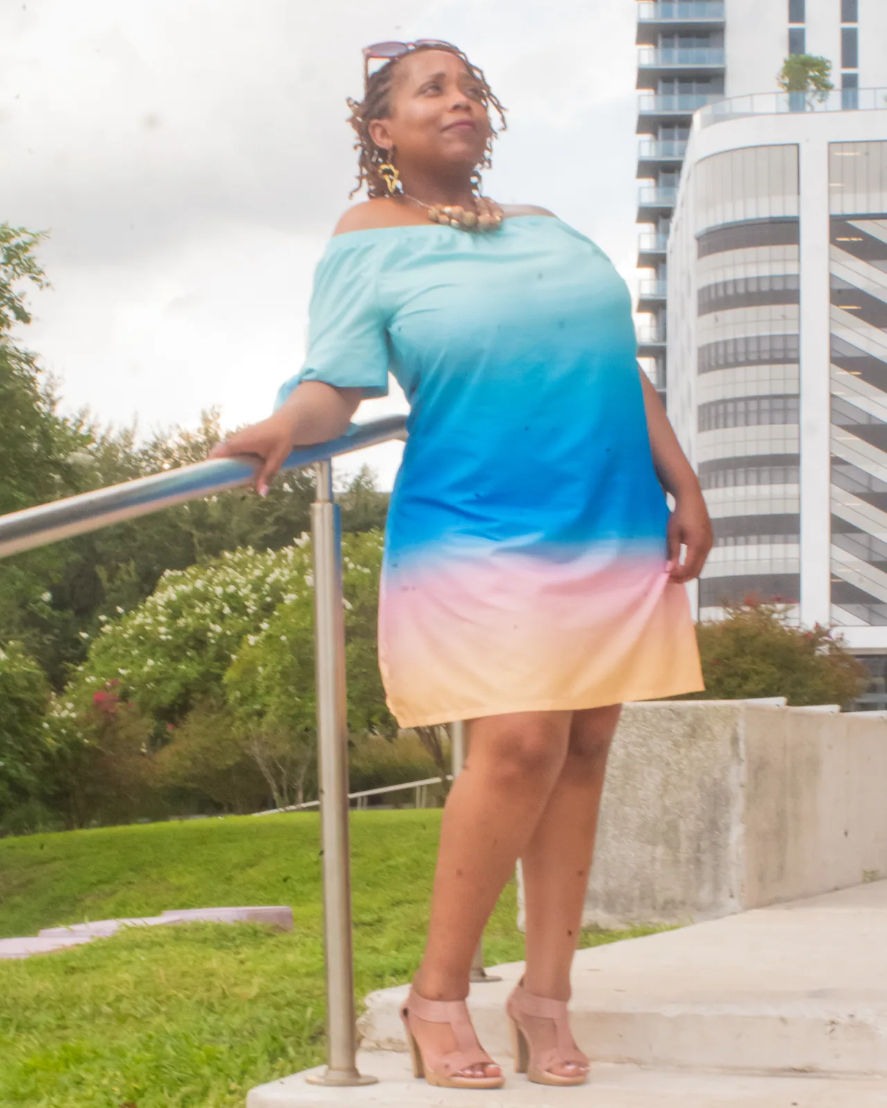 City portrait during a Riverwalk experience