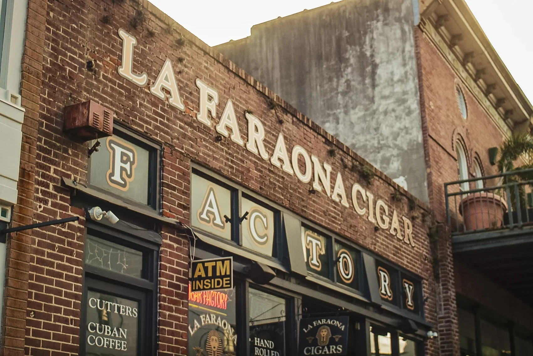 Historic Ybor City brick architecture